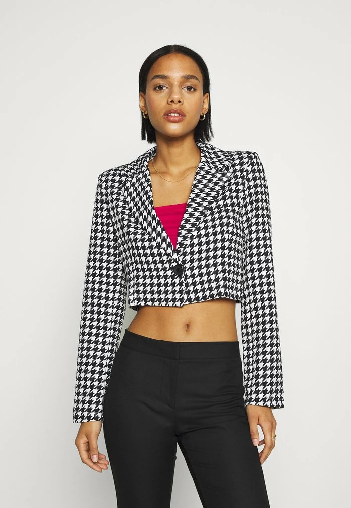 GEMMA STRIPE - Blazer - black/white WAL G. GEMMA STRIPE - Blazer - Black/white -WAL G. Sales Store 2acd6bca792b47d4b5528f19e3ca34ea