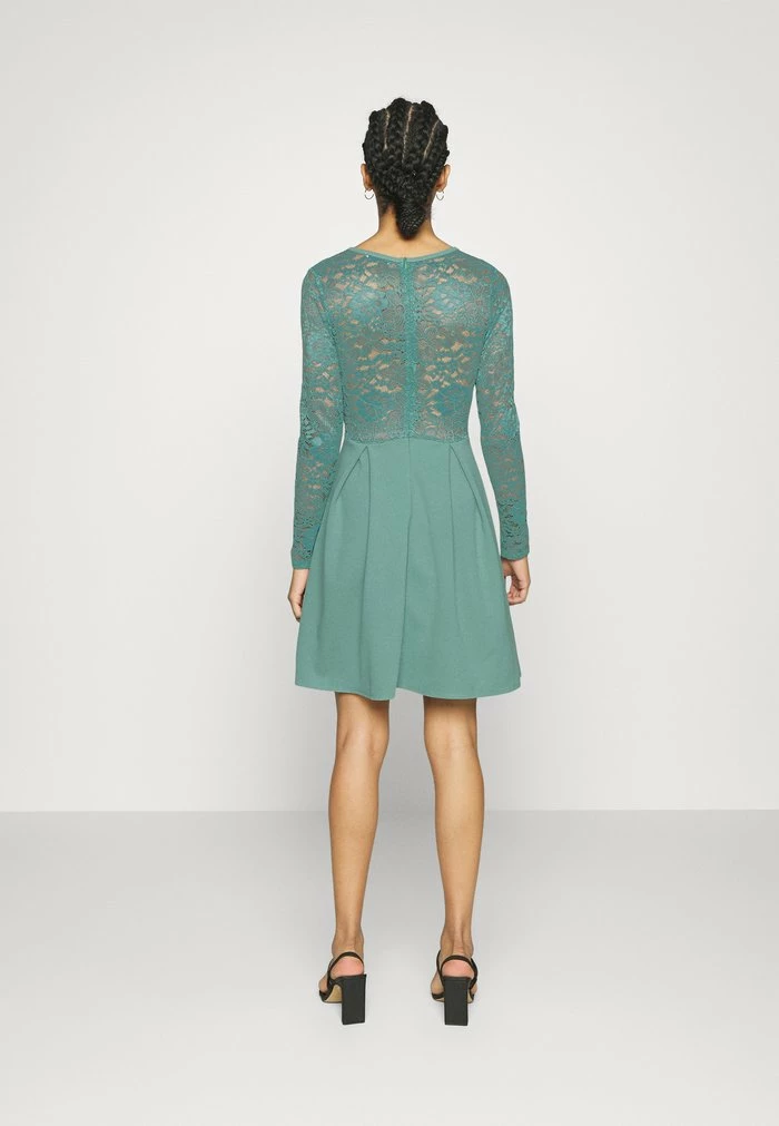 WGXZL WEDDING - LACE TOP SKATER DRESS - Cocktail dress / Party dress - sage green WAL G. WGXZL WEDDING - LACE TOP SKATER DRESS - Cocktail Dress / Party Dress - Sage Green -WAL G. Sales Store 2d3a9161686041acbdb79bf53fbe1d86