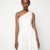 WAL G. JANINE SKATER DRESS - Jersey Dress - White