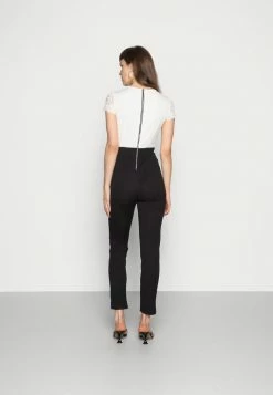 WAL G. TWO TONE SLEEVE - Jumpsuit - Black/white 2 WAL G. TWO TONE SLEEVE - Jumpsuit - Black/white -WAL G. Sales Store 2dc12f788d994667a68faf1a78562a65