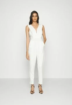 WAL G. RAYNA RUFFLED - Jumpsuit - White