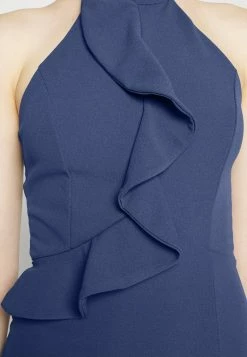 WAL G. SASHA FRILL NECK MIDI DRESS - Jersey Dress - Denim Blue 5 WAL G. SASHA FRILL NECK MIDI DRESS - Jersey Dress - Denim Blue -WAL G. Sales Store 3148f51d6f634b40abb29c4b387f143f