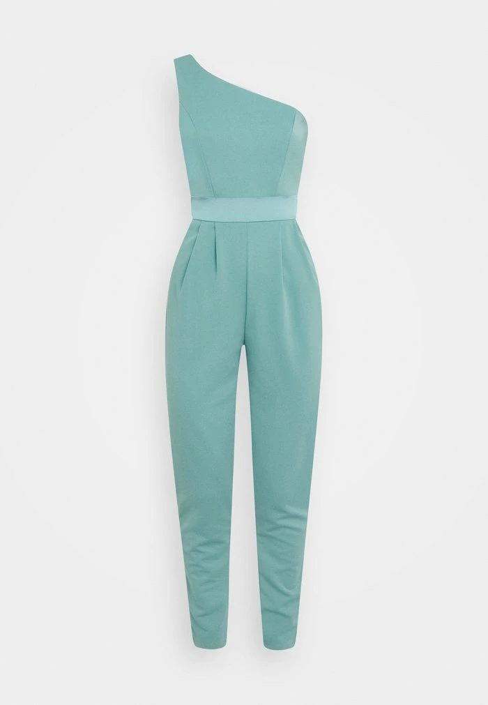 WGXZL WEDDING - FABIA ONE SHOULDER BOW JUMPSUIT - Jumpsuit - sage green WAL G. WGXZL WEDDING - FABIA ONE SHOULDER BOW JUMPSUIT - Jumpsuit - Sage Green -WAL G. Sales Store 320b6db3a78548f48e5262f59f2af837