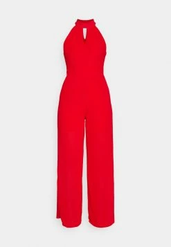 WAL G. FIONA CUT OUT NECK - Jumpsuit - Red 4 WAL G. FIONA CUT OUT NECK - Jumpsuit - Red -WAL G. Sales Store 32510f09f033443d8a199265c6b337b2