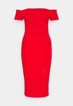 WAL G. LOVE OFF THE SHOULDER MIDI DRESS - Shift Dress - Red 4 WAL G. LOVE OFF THE SHOULDER MIDI DRESS - Shift Dress - Red -WAL G. Sales Store 32b2f835363244d6a243afb8f0e63758