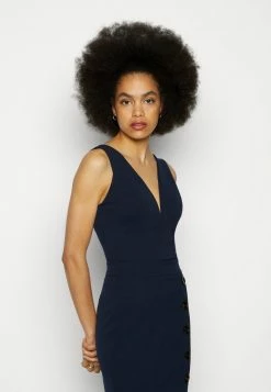 WAL G. TORTOISE BUTTON BODY - Top - Navy Blue -WAL G. Sales Store 34083c8dab074192a0d20ee939f42ccd