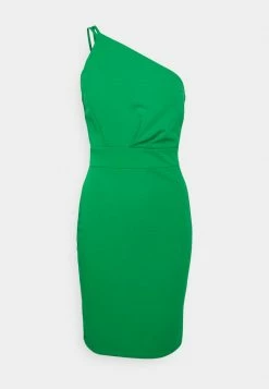 WAL G. VLADI ONE SHOULDER DRESS - Cocktail Dress / Party Dress - Leaf Green -WAL G. Sales Store 34216484caf1402098a758db9735e71d