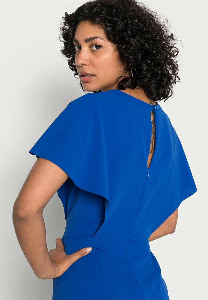 WGXZL WEDDING - BETTY V NECK WRAP JUMPSUIT - Jumpsuit - electric blue WAL G. WGXZL WEDDING - BETTY V NECK WRAP JUMPSUIT - Jumpsuit - Electric Blue -WAL G. Sales Store 35414a5e0eae42beb9b2d3c8d82946af