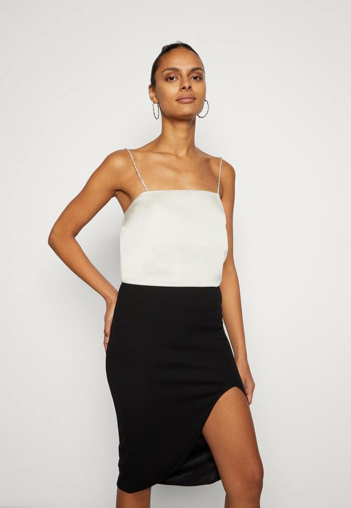 KIRSTY SLIT SKIRT - Pencil skirt - black WAL G. KIRSTY SLIT SKIRT - Pencil Skirt - Black -WAL G. Sales Store 3709d926c0e64a209a4509c5ee363197