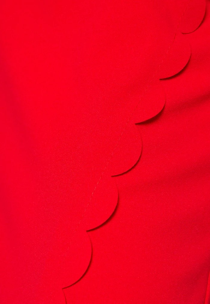 WGXZL WEDDING - ABEL SCALLOP NECK MIDI DRESS - Cocktail dress / Party dress - red WAL G. WGXZL WEDDING - ABEL SCALLOP NECK MIDI DRESS - Cocktail Dress / Party Dress - Red -WAL G. Sales Store 387c5f8af98e41738d56eac1d83de413