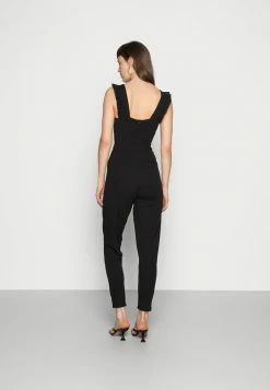 WAL G. RAYNA RUFFLED - Jumpsuit - Black -WAL G. Sales Store 3bd7d6546b2e4a57818b7732df89d7a6