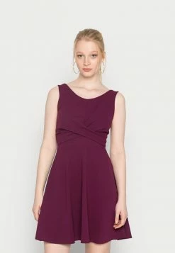 WAL G. JAQUELINE SKATER DRESS - Cocktail Dress / Party Dress - Plum