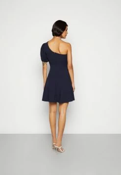 WAL G. ZALORA ONE SLEEVE SKATER DRESS - Jersey Dress - Navy Blue 2 WAL G. ZALORA ONE SLEEVE SKATER DRESS - Jersey Dress - Navy Blue -WAL G. Sales Store 3fb8e5e7b68a4373a7a60d55e99efed3