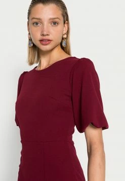 WAL G. COLE SLEEVE MIDI DRESS - Jersey Dress - Berry Wine -WAL G. Sales Store 40d8a6d5f90e4b8aa5f52cb4edbaaa88