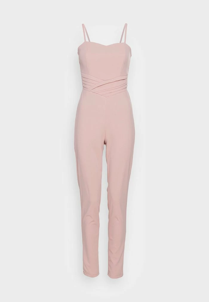 RIMI STRAIGHT LEG - Jumpsuit - blush pink WAL G. RIMI STRAIGHT LEG - Jumpsuit - Blush Pink -WAL G. Sales Store 42f168735552460181cccf1843fe06f6