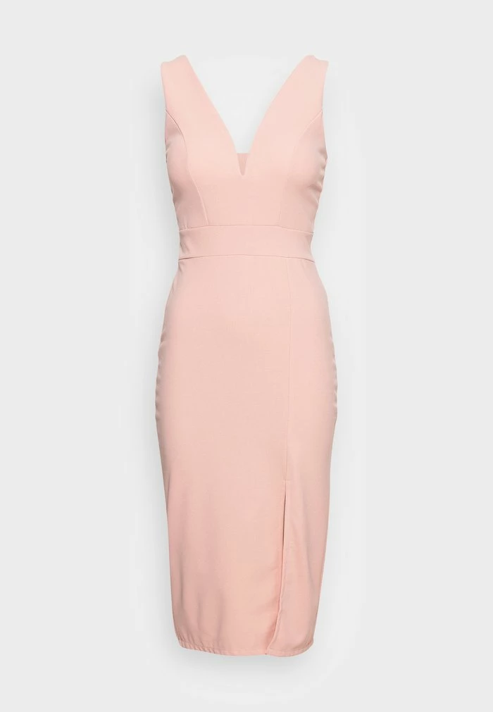 V NECK MIDI - Jersey dress - blush pink WAL G. V NECK MIDI - Jersey Dress - Blush Pink -WAL G. Sales Store 433b3c344aa242d69da4bb851ae2c1b2