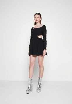 WAL G. ANNIE CUT OUT MINI DRESS - Cocktail Dress / Party Dress - Black