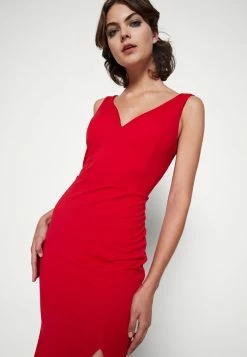 WAL G. ROSIE CUT OUT - Maxi Dress - Red -WAL G. Sales Store 444c11f15cd94348b5922b41e9619607