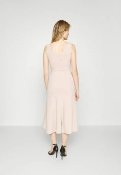 WAL G. DELANA MIDI DRESS - Cocktail Dress / Party Dress - Beige -WAL G. Sales Store 44574be88cf14171812e39bfc679d87d