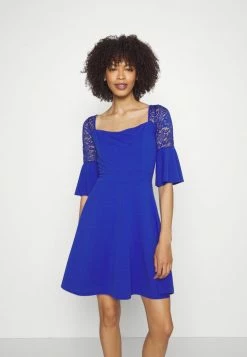 WAL G. WGXZL WEDDING - FLORA FLARE SLEEVE SKATER DRESS - Cocktail Dress / Party Dress - Electric Blue 3 WAL G. WGXZL WEDDING - FLORA FLARE SLEEVE SKATER DRESS - Cocktail Dress / Party Dress - Electric Blue -WAL G. Sales Store 4503f8dd40d1423ca41b1dc16e335aad