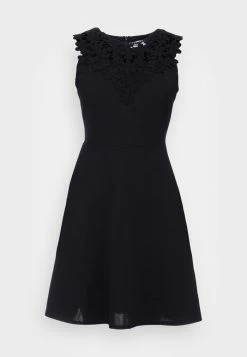 WAL G. ACCESSORIE NECK SKATER DRESS - Cocktail Dress / Party Dress - Navy Blue 4 WAL G. ACCESSORIE NECK SKATER DRESS - Cocktail Dress / Party Dress - Navy Blue -WAL G. Sales Store 460c29edc87f4775a561dced92858c66