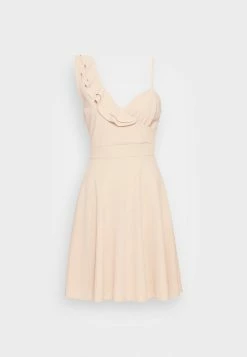 WAL G. JOLENE ASYMMETRIC SKATER DRESS - Jersey Dress - Beige 3 WAL G. JOLENE ASYMMETRIC SKATER DRESS - Jersey Dress - Beige -WAL G. Sales Store 46e87587c60d439a899cc83fc15a2119