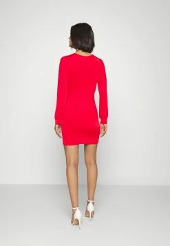WAL G. TASHA V NECK MINI DRESS - Cocktail Dress / Party Dress - Red -WAL G. Sales Store 48757d22ec8b419fa09b3de43ff67d9d