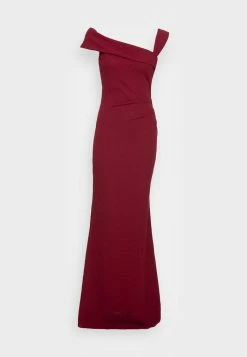 WAL G. NOELLE OFF THE SHOULDER DRESS - Occasion Wear - Berry Wine -WAL G. Sales Store 48eb9b56b4384a94a3774ace162cdf2c