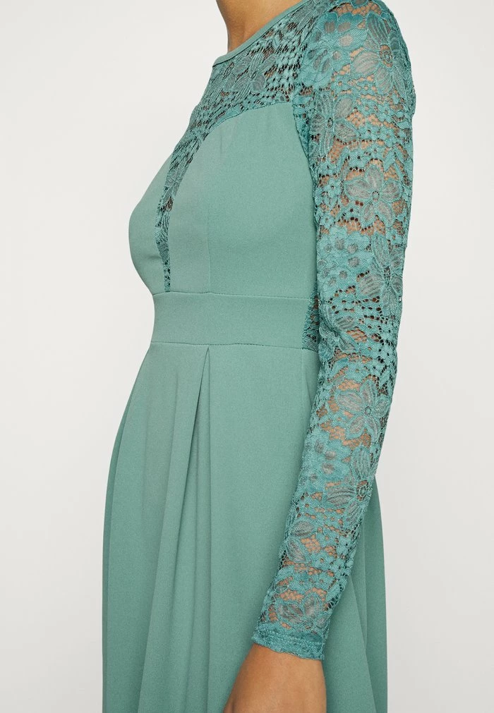 WGXZL WEDDING - LACE TOP SKATER DRESS - Cocktail dress / Party dress - sage green WAL G. WGXZL WEDDING - LACE TOP SKATER DRESS - Cocktail Dress / Party Dress - Sage Green -WAL G. Sales Store 493be5485eec4a1fa01579efab81426e