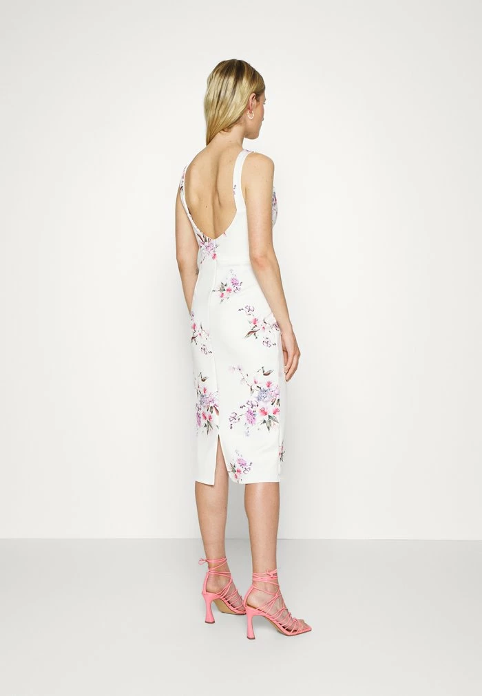 WGXZL WEDDING - PALOMA ROUND NECK MIDI DRESS - Cocktail dress / Party dress - pink WAL G. WGXZL WEDDING - PALOMA ROUND NECK MIDI DRESS - Cocktail Dress / Party Dress - Pink -WAL G. Sales Store 4946348aee32402bacbd021c96fce8dc