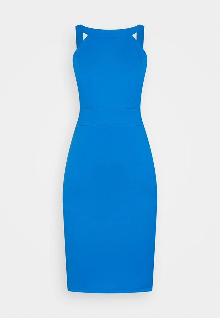 MARY ROUND NECK MIDI DRESS - Day dress - electric blue WAL G. MARY ROUND NECK MIDI DRESS - Day Dress - Electric Blue -WAL G. Sales Store 49af0020aa374a6dac8fcd6a3429f171