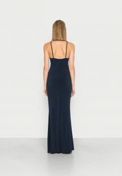 WAL G. SHANNON HALTER NECK DRESS - Occasion Wear - Navy Blue -WAL G. Sales Store 4a01c0ebf282420ebb076ebd43ecd325