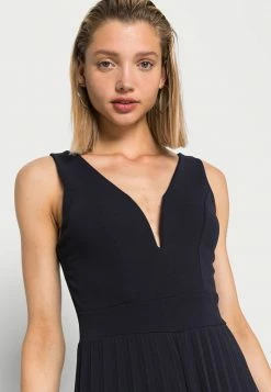 WAL G. POLLY PLEAT - Jumpsuit - Navy Blue -WAL G. Sales Store 4a9968efa47b4249b64b6014693826b8