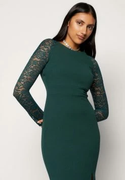 WAL G. SLEEVE MAXI - Occasion Wear - Forest Green -WAL G. Sales Store 4b3bb2657317492da1b32d02e1952654