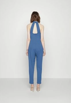 WAL G. ROBBIE HALTER - Jumpsuit - Denim Blue -WAL G. Sales Store 4b683c67cd1a4fa68f01f83d81702cb8