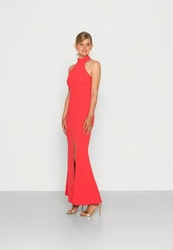 WAL G. SARA HALTER NECK MAXI DRESS - Occasion Wear - Bubblegum Pink