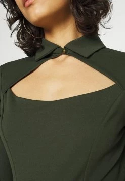 WAL G. HOLLY CUT OUT MIDI DRESS - Jersey Dress - Khaki -WAL G. Sales Store 4d076ce3aaa648fba7b3cc5c5a813157