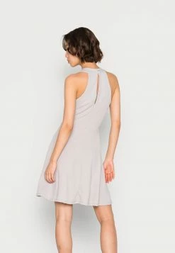 WAL G. DIAZ HALTER NECK WRAP SKATER DRESS - Cocktail Dress / Party Dress - Pearl Grey 2 WAL G. DIAZ HALTER NECK WRAP SKATER DRESS - Cocktail Dress / Party Dress - Pearl Grey -WAL G. Sales Store 4d4caad1b2ee4c71905b30622bd8f69f