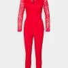 WAL G. Jumpsuit - Red