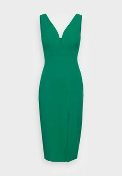 WAL G. ALMA V NECK MIDI DRESS - Jersey Dress - Leaf Green 3 WAL G. ALMA V NECK MIDI DRESS - Jersey Dress - Leaf Green -WAL G. Sales Store 4e8a384f6abc4e7fb7960e0292c3c1f1