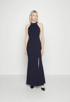 WAL G. SABRINA SEQUIN MAXI DRESS - Cocktail Dress / Party Dress - Navy Blue