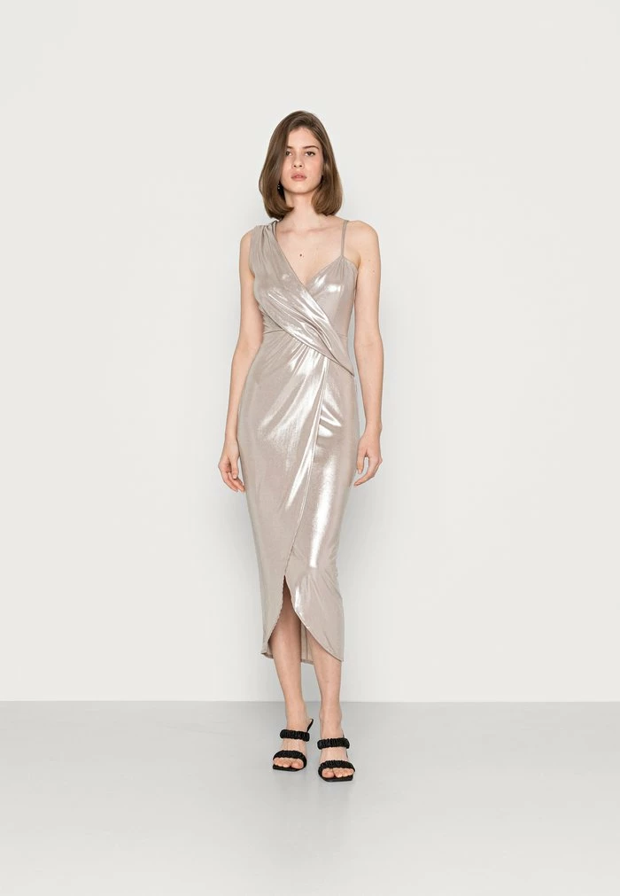 MIDI DRESS - Cocktail dress / Party dress - silver WAL G. MIDI DRESS - Cocktail Dress / Party Dress - Silver -WAL G. Sales Store 51b834c9a6474bbcb92703a1cfc1779b