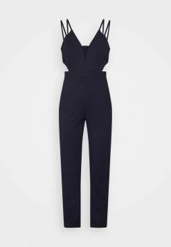 WAL G. JADE CUT OUT - Jumpsuit - Navy Blue -WAL G. Sales Store 524956ce5d4d4d689f5ed598992c939e