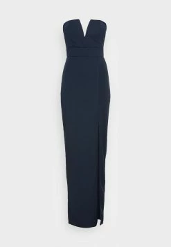 WAL G. ANNA V NECK DRESS - Occasion Wear - Navy Blue -WAL G. Sales Store 5439ed5363da48d596669d30f45bfe72