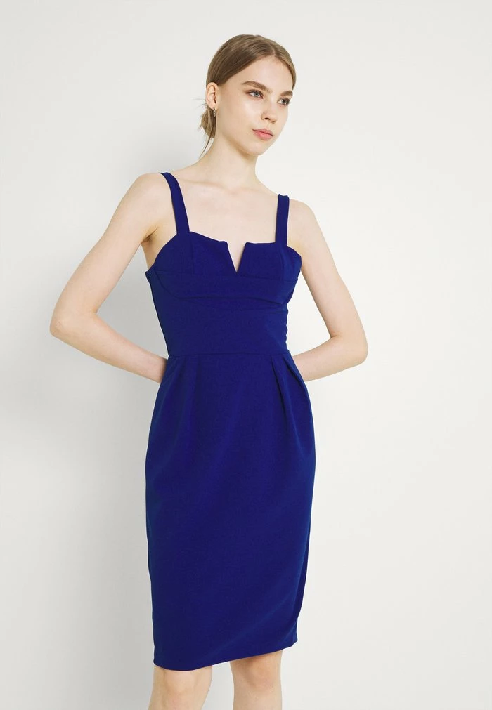 IMAANI STRAPPY MIDI DRESS - Jersey dress - electric blue WAL G. IMAANI STRAPPY MIDI DRESS - Jersey Dress - Electric Blue -WAL G. Sales Store 5441955758e14148b1366fcf39eabbab
