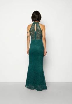 WAL G. HIGH NECK MAXI - Occasion Wear - Forest Green -WAL G. Sales Store 5536d2f9a73d4638aaeebefc433a97e1