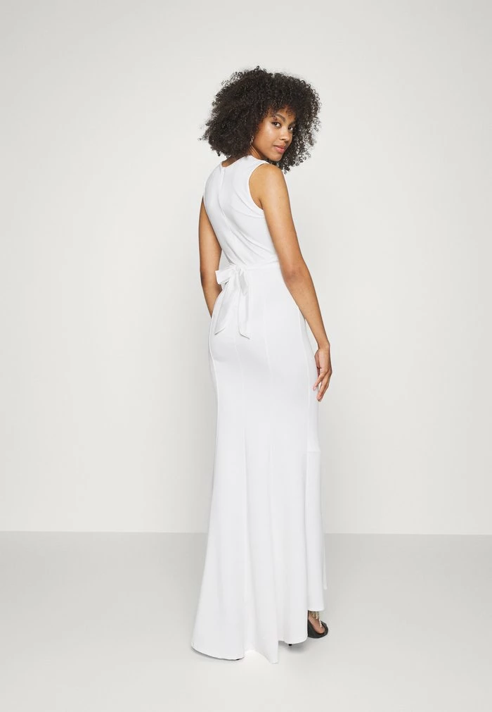 WGXZL WEDDING - MARIETTA V NECK MAXI DRESS - Occasion wear - white WAL G. WGXZL WEDDING - MARIETTA V NECK MAXI DRESS - Occasion Wear - White -WAL G. Sales Store 57ccfbd203ef453a919f95a83f77bd3b