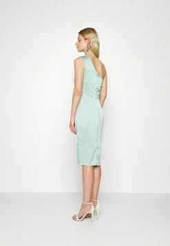 WAL G. WGXZL WEDDING - JOY ONE SHOULDER RUFFLE MIDI DRESS - Cocktail Dress / Party Dress - Mint 4 WAL G. WGXZL WEDDING - JOY ONE SHOULDER RUFFLE MIDI DRESS - Cocktail Dress / Party Dress - Mint -WAL G. Sales Store 588b61ccb43d4d5890f8f02c63322c1d