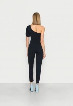 WAL G. HELVIA ONE SLEEVE V NECK - Jumpsuit - Navy Blue -WAL G. Sales Store 5a37081fece640288aca6b8e34fe81d4