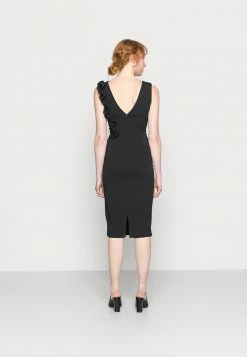 WAL G. SETH FRILL MIDI DRESS - Cocktail Dress / Party Dress - Black 2 WAL G. SETH FRILL MIDI DRESS - Cocktail Dress / Party Dress - Black -WAL G. Sales Store 5a45de1246f34b359122d5c87b8c9bd6